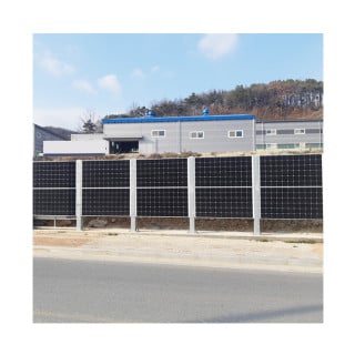AS Vertical Bifacial Solar Fence Plant